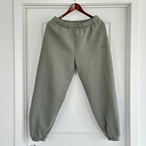 Aritzia TNA Green Sweatpants